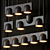 Igloo Suspension Lamps: Modern Elegance 3D model small image 3