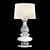 Elegant Pigalle Lamp by Barovier & Toso 3D model small image 1