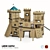 Kompan Large Castle: Nature-inspired Playground Equipment 3D model small image 2