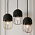 Elegant Haley Pendant Light 3D model small image 1