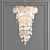 Elegant Nimbus Cascade Chandelier 3D model small image 2