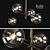 Bolle 4-Light Chandelier: Versatile Elegance for any Interior 3D model small image 1