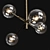 Bolle 4-Light Chandelier: Versatile Elegance for any Interior 3D model small image 2