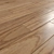 Natural Wood Parquet Flooring 3D model small image 1