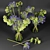 Title: Vibrant Blooms: Viburnum & Agapanthus Bouquet 3D model small image 3