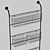 Metal Bookshelf for Home 3D model small image 2