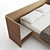 Briotti Double Bed: Elegant and Spacious 3D model small image 2