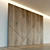 Wooden 3D Wall Panel. High-Res Texture. Lightweight. 3D model small image 2