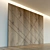 Wooden 3D Wall Panel: High-Resolution Texture | Decorative Home Decor 3D model small image 2