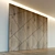 Wooden 3D Decor Panel. High-Res Texture. Easy to Install 3D model small image 2
