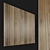 Wooden 3D Wall Panel - High-Resolution Texture 3D model small image 1