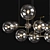 Bolle Horizontal: Modern Chandelier for Versatile Spaces 3D model small image 2