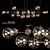 Bolle Horizontal: Modern Chandelier for Versatile Spaces 3D model small image 4