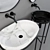 Globo Marble Washbasin: Elegant and Stylish 3D model small image 2