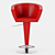 Sleek Modern Bar Stool 3D model small image 2