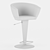 Sleek Modern Bar Stool 3D model small image 3