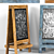 Versatile Advertising Chalkboard Set 3D model small image 2