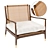 32-Alfonso Marina BANS CHAIR - Elegant, Handcrafted Seating Solution 3D model small image 1