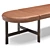 Baxter Passpartout Bench: Elegant Design for Interior Visualization 3D model small image 2