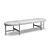 Baxter Passpartout Bench: Elegant Design for Interior Visualization 3D model small image 3