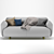 Comfort Lounge Sofa 3D model small image 1