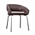 Luxury Leather Lounge Chair 3D model small image 2