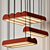 Sleek Hutchinson Pendant Light 3D model small image 1