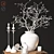 Elegant Vintage Decor Set 3D model small image 3