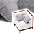 Sleek Jessy Corner Sofa 3D model small image 2