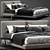 Luxurious Ditre Sound Bed: Millimeter-Perfect Design 3D model small image 1