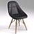 Elegant Vesper Chair 3D model small image 1