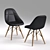 Elegant Vesper Chair 3D model small image 2