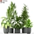 Lush Greenery Collection 211 3D model small image 1