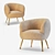 Modern Comfort Armchair 3D model small image 1