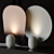 Elegant Gradient Table Lamp by Studio Wm 3D model small image 1