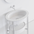 Cielo Catino Oval Washbasin: Timeless Elegance for Your Bathroom 3D model small image 3