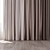 Silk Atlas Curtains & Sheers - 4 Color Options 3D model small image 2