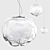 Sleek Scandinavian Pendant Light 3D model small image 1