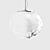 Sleek Scandinavian Pendant Light 3D model small image 2