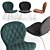 Modern Hiro Armchair: Sleek, Stylish, and Compact 3D model small image 2