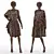 Marvelous Designer Women Dress 3D model small image 1