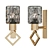 Elegant Touch Wall Lamp 3D model small image 1