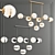 Glamourous Guggen Chandelier 3D model small image 1