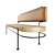 Elegant Bittencourt Chair - Polys: 416 715 3D model small image 3