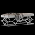 Elegant Bench Trellis - Timeless Outdoor Seating 3D model small image 3