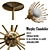 Vintage Silver Murphy Chandelier 3D model small image 2
