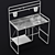 Compact Sunnersta Kitchen: Complete and Convenient 3D model small image 2