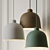 Muuto Grain Pendant: Modern Lighting 3D model small image 1