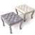 Title: Kina One Upholstered Bench - Elegant and Versatile 3D model small image 2