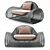 Contemporary Elegance: High-Quality Modern Sofa 3D model small image 2